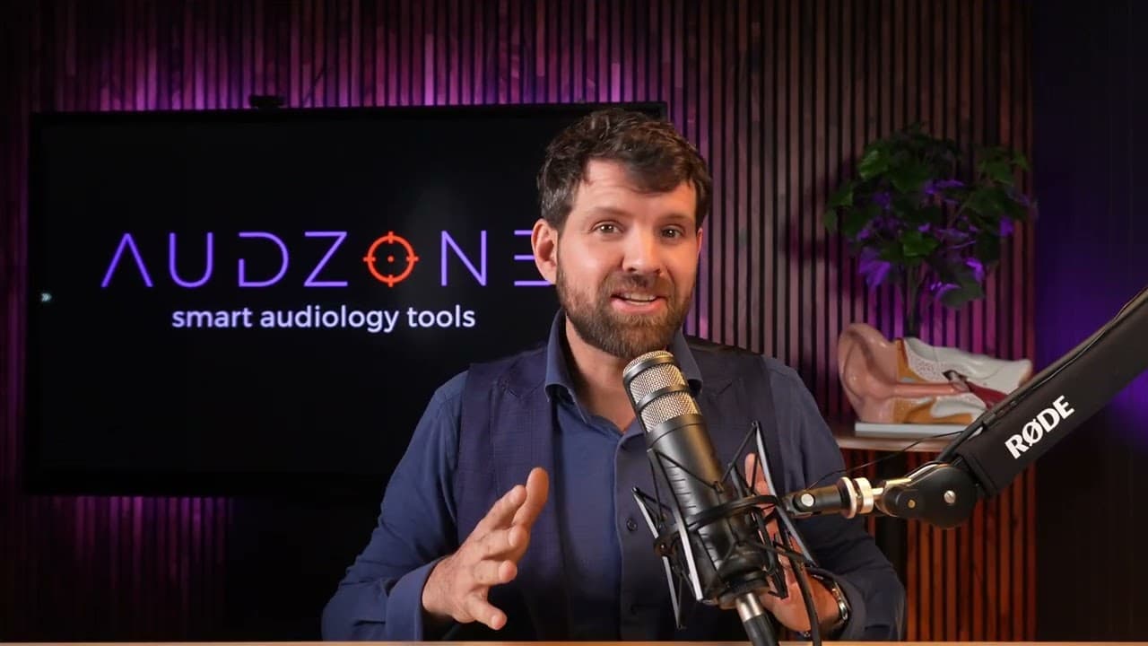 AudZone Product Video - AI Note Taking & Audiology AI Demo